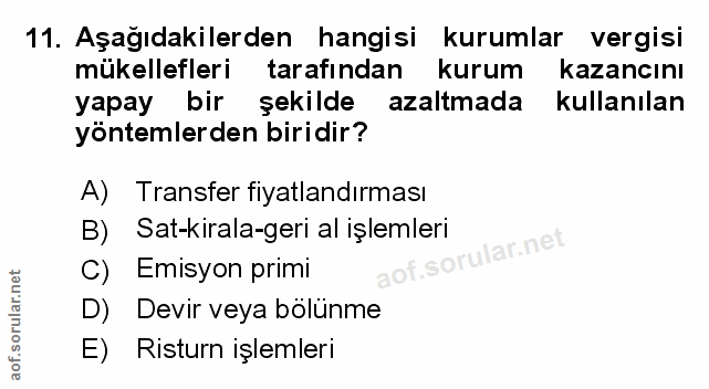 Soru 11