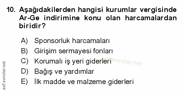 Soru 10