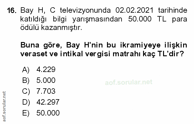 Soru 16