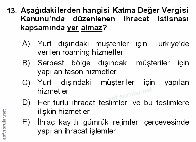Soru 13