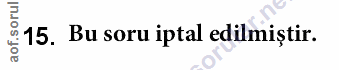 Soru 15