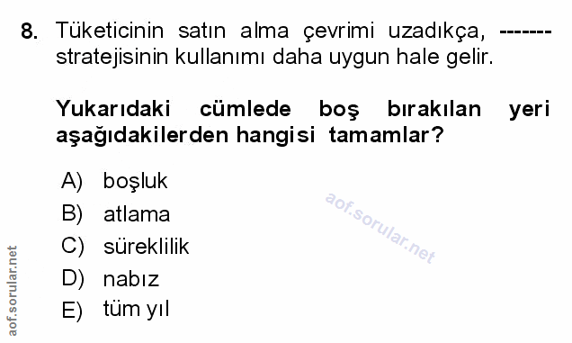 Soru 8