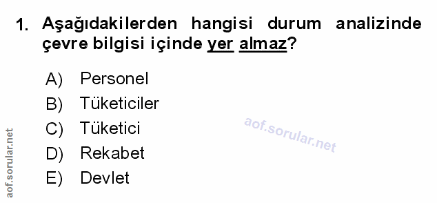 Soru 1