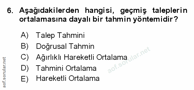 Soru 6