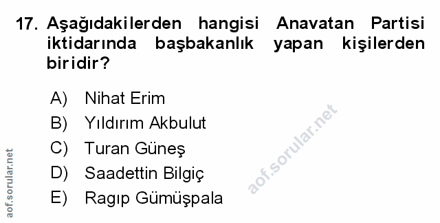 Soru 17