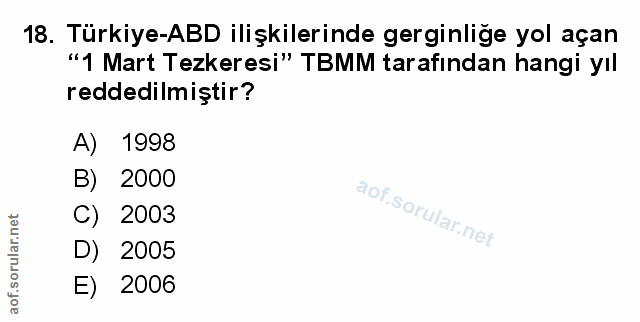 Soru 18