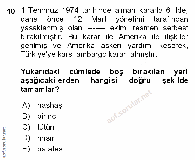 Soru 10