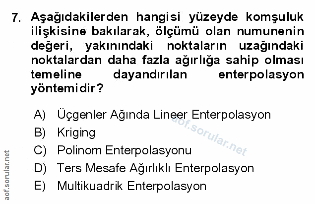 Soru 7