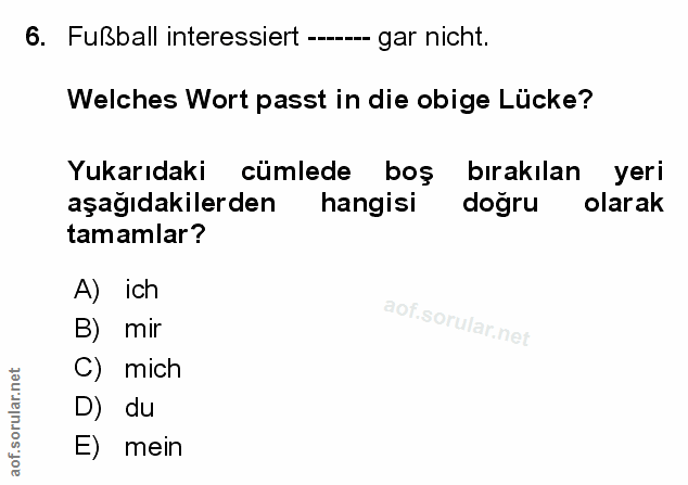 Soru 6