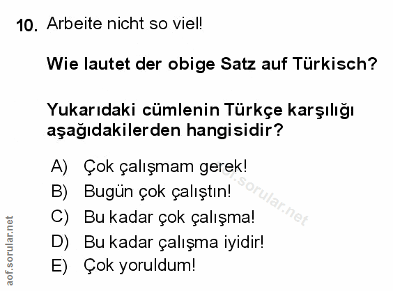 Soru 10