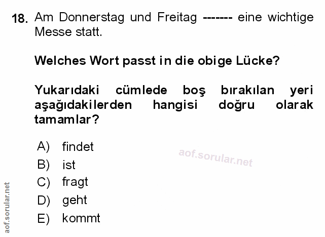 Soru 18