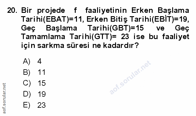 Soru 20