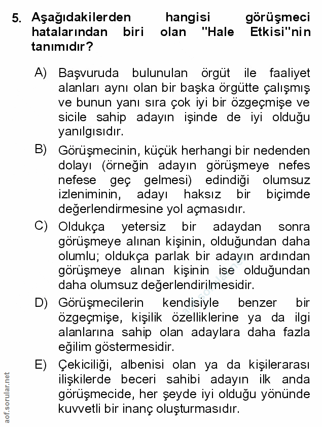 Soru 5