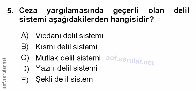 Soru 5