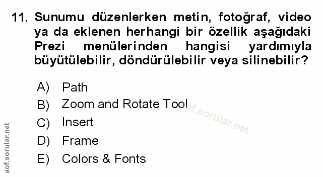 Soru 11