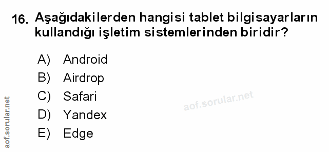 Soru 16