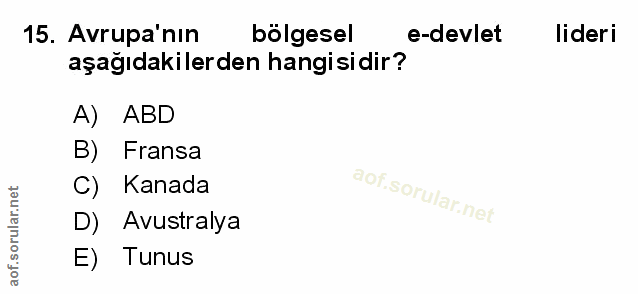 Soru 15