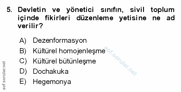 Soru 5