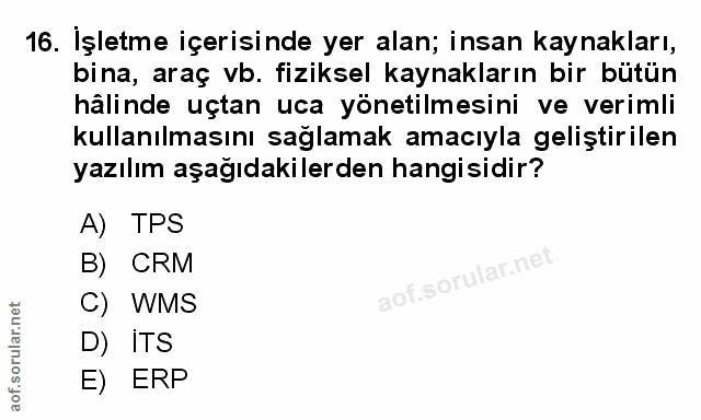 Soru 16