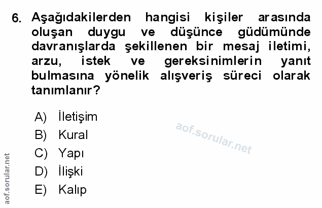 Soru 6