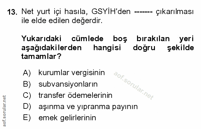 Soru 13