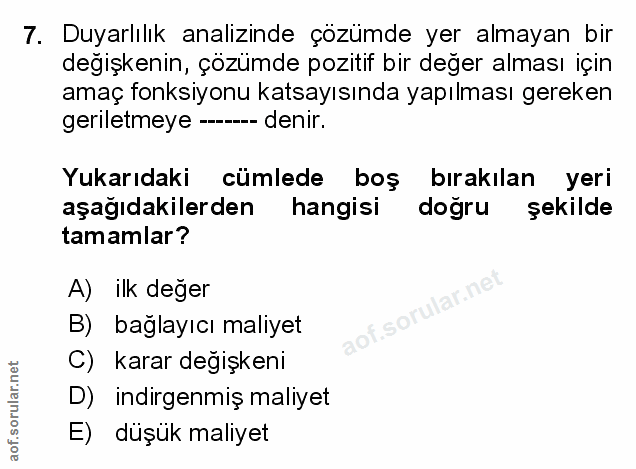 Soru 7