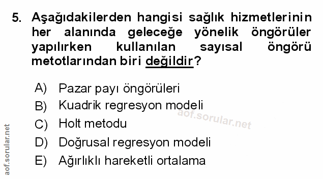 Soru 5