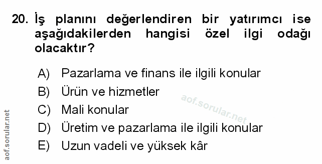 Soru 20