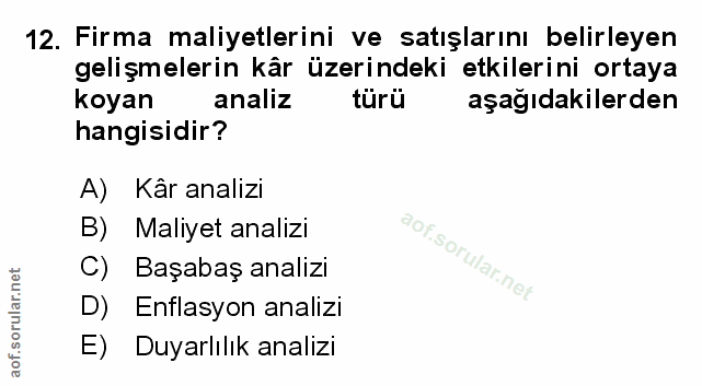 Soru 12