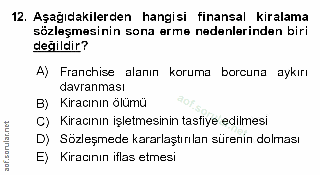 Soru 12