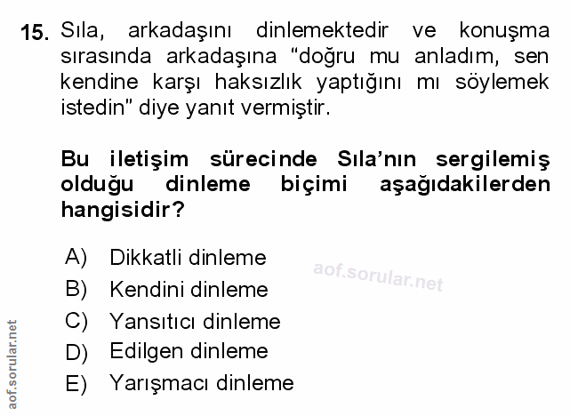 Soru 15