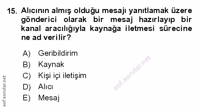 Soru 15