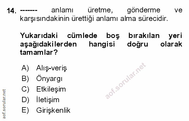 Soru 14