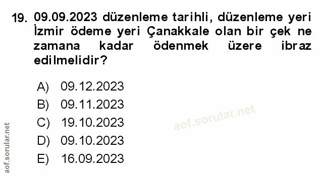 Soru 19