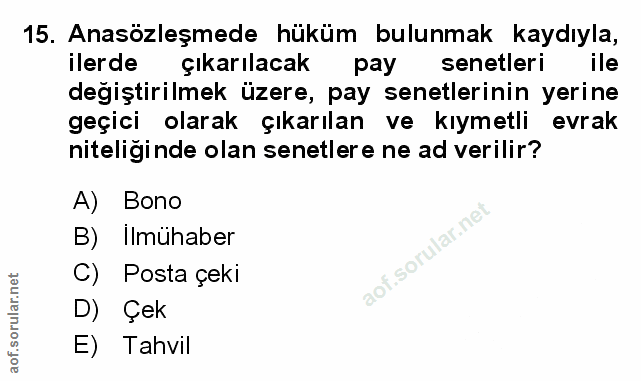Soru 15