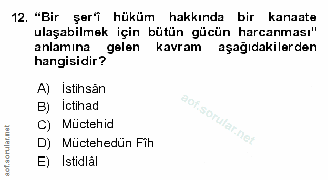 Soru 12