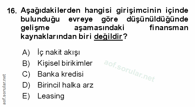Soru 16