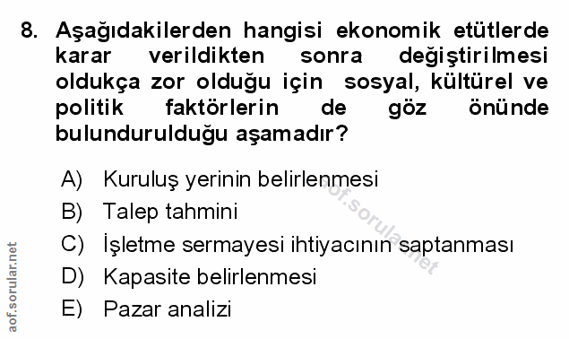 Soru 8