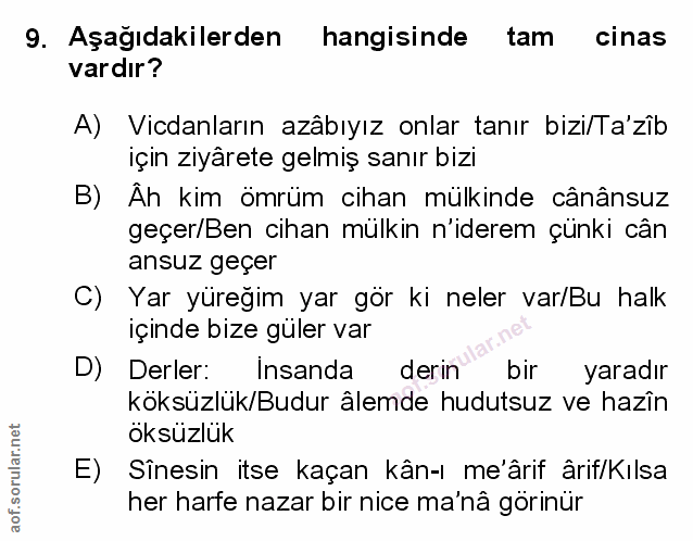 Soru 9