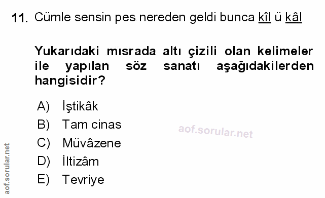Soru 11