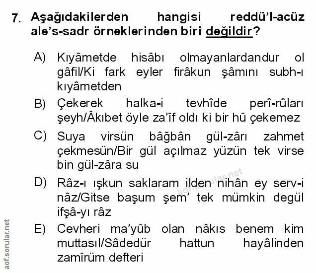 Soru 7