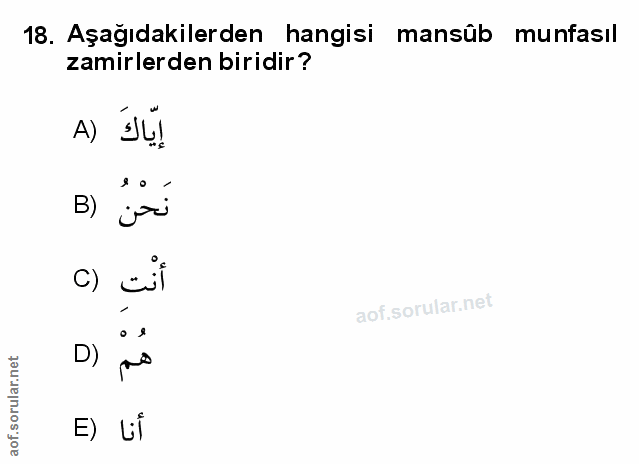 Soru 18