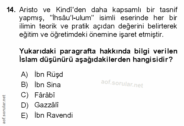 Soru 14
