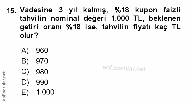 Soru 15