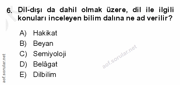 Soru 6