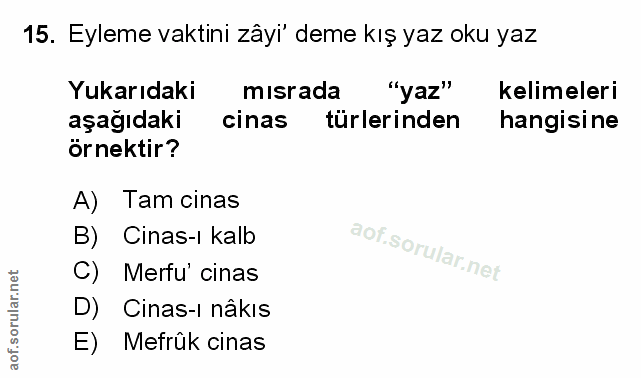Soru 15