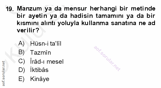 Soru 19