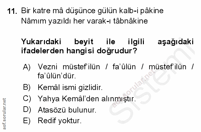 Soru 11