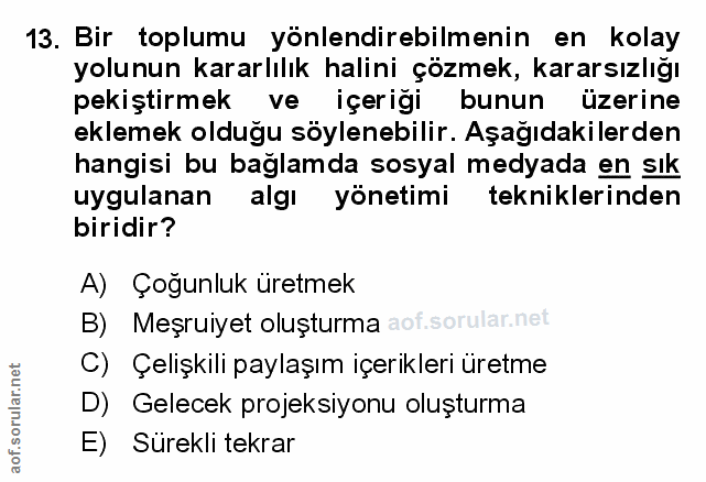 Soru 13