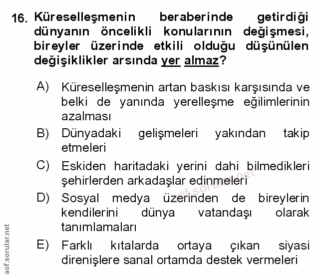 Soru 16
